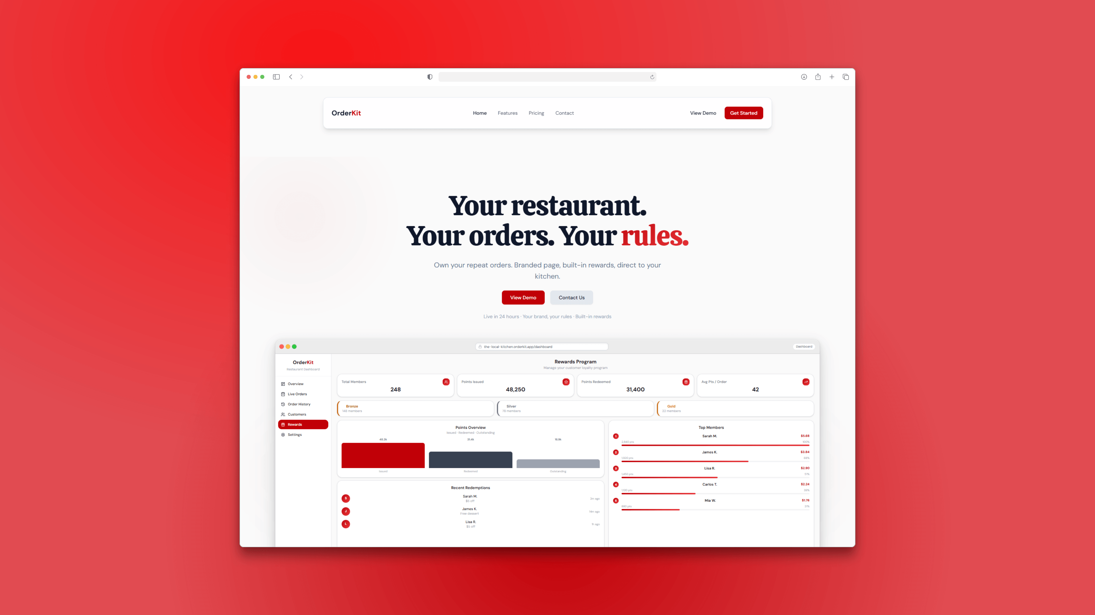 OrderKit app graphic
